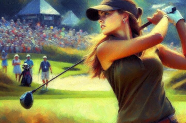 La mujer en el golf. Damas del Golf Internacional (c)