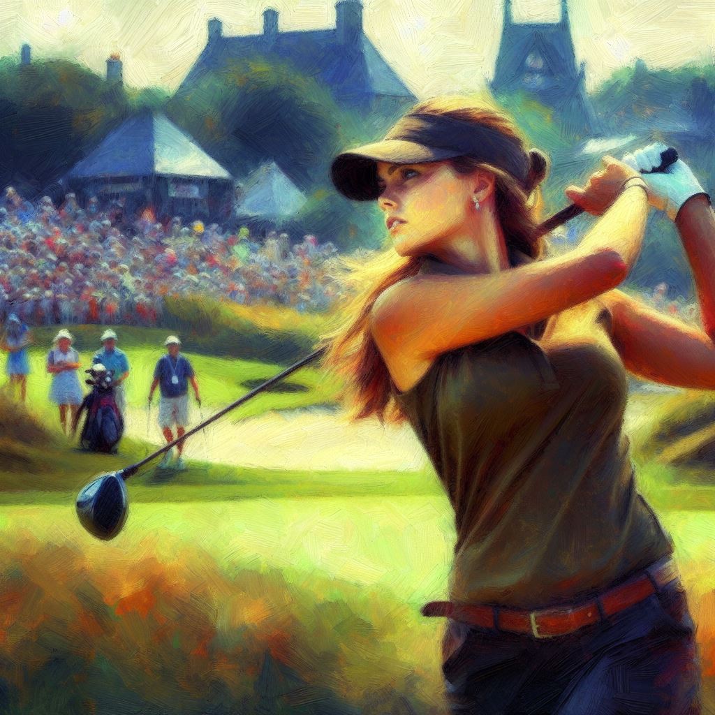 La mujer en el golf. Damas del Golf Internacional (c)